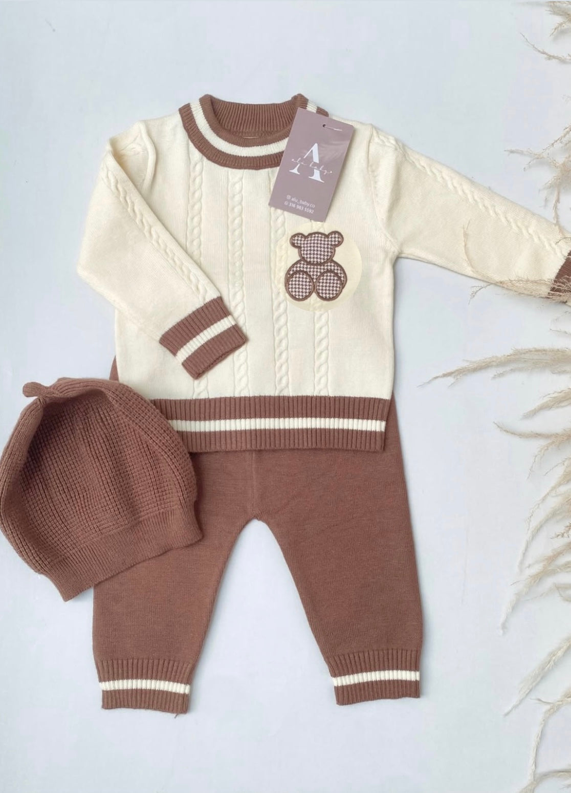 Conjunto oso Milan  miel