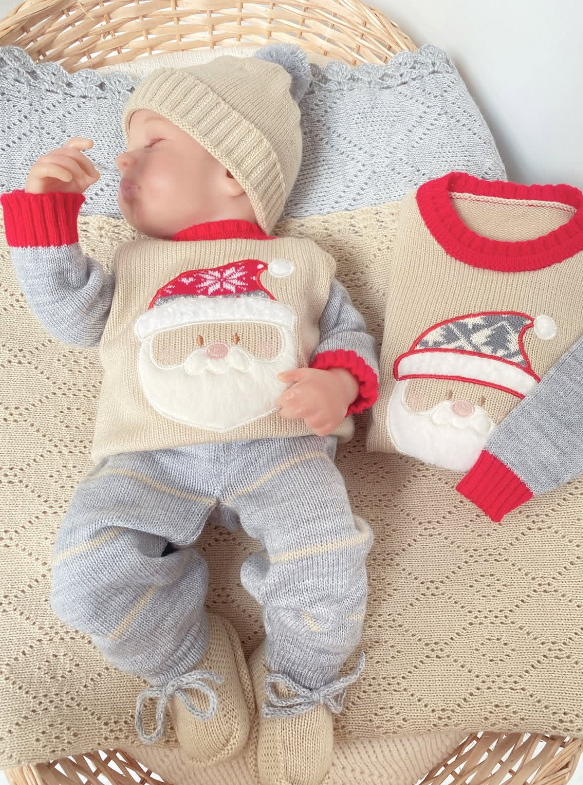 Set papá Noel  1 a 4 meses