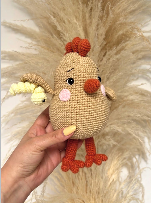 Amigurumi gallo