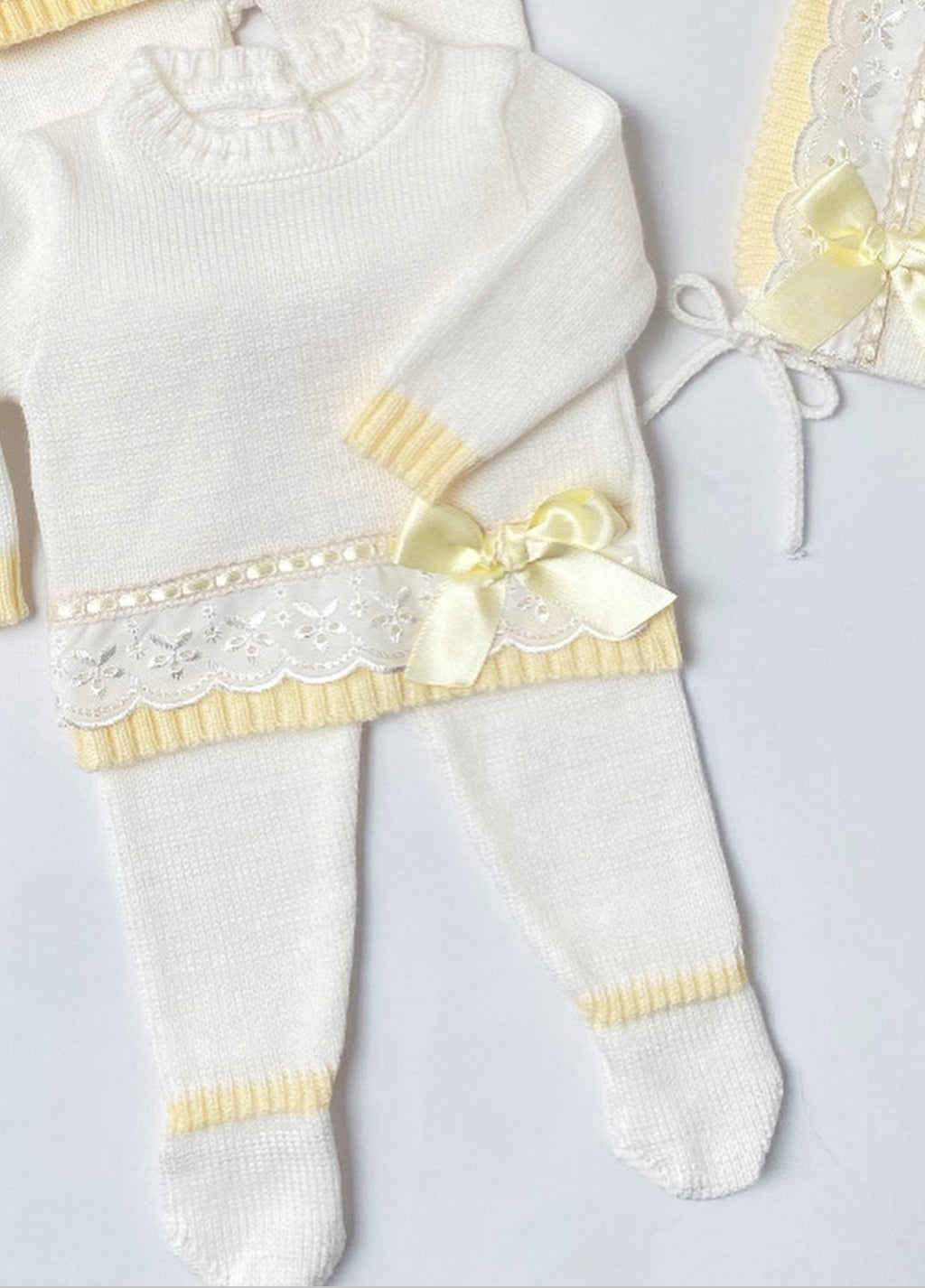 Set Andalucía hueso con amarillo RN