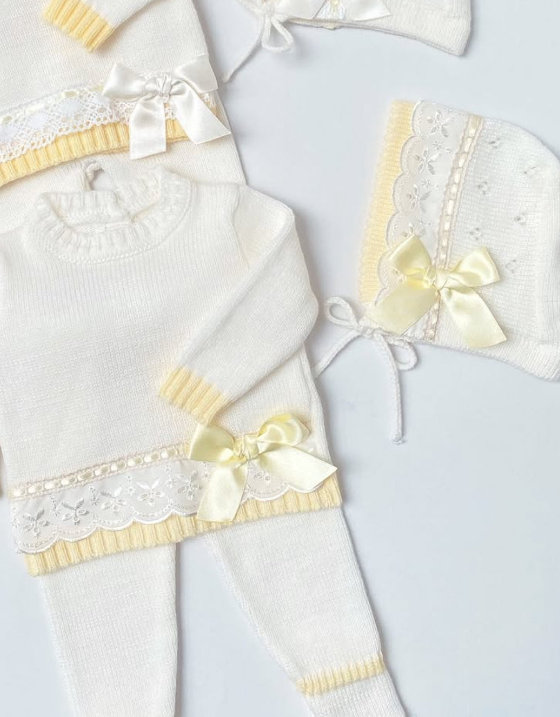 Set Andalucía hueso con amarillo RN