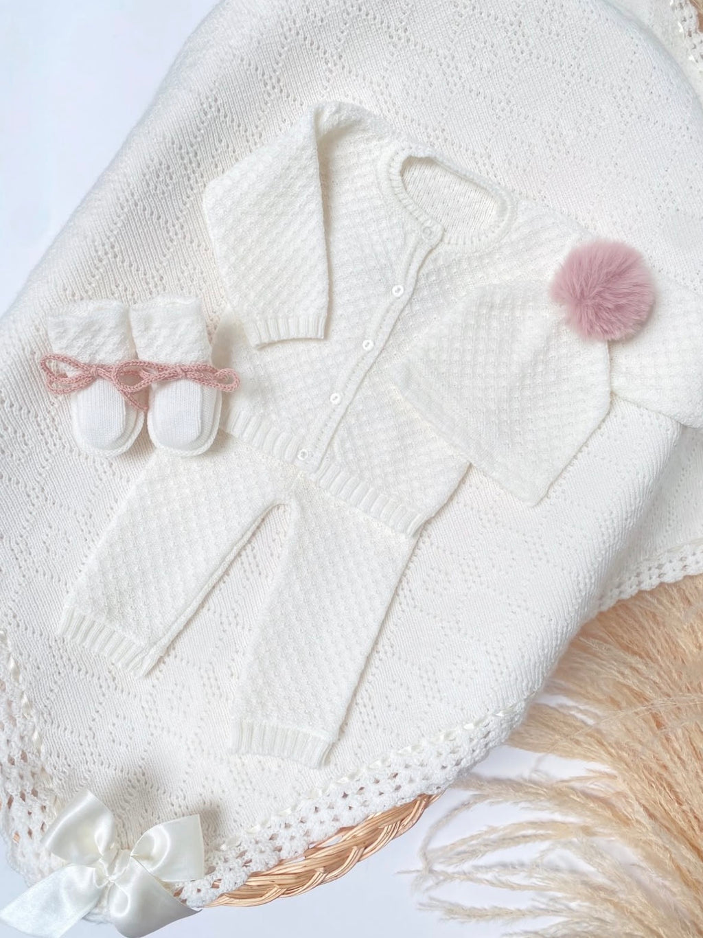 Set nube RN hueso + palo de rosa