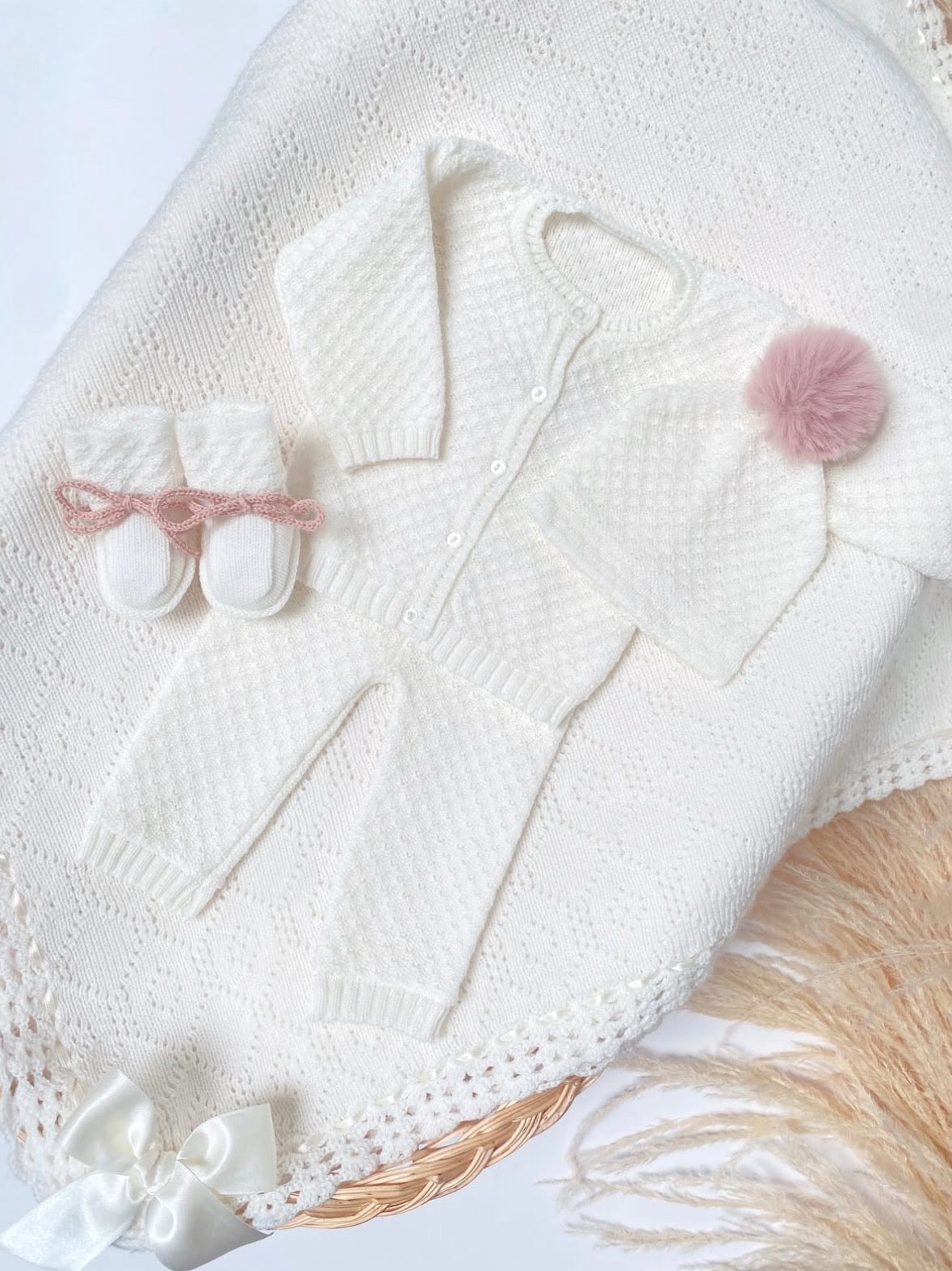 Set nube RN hueso + palo de rosa