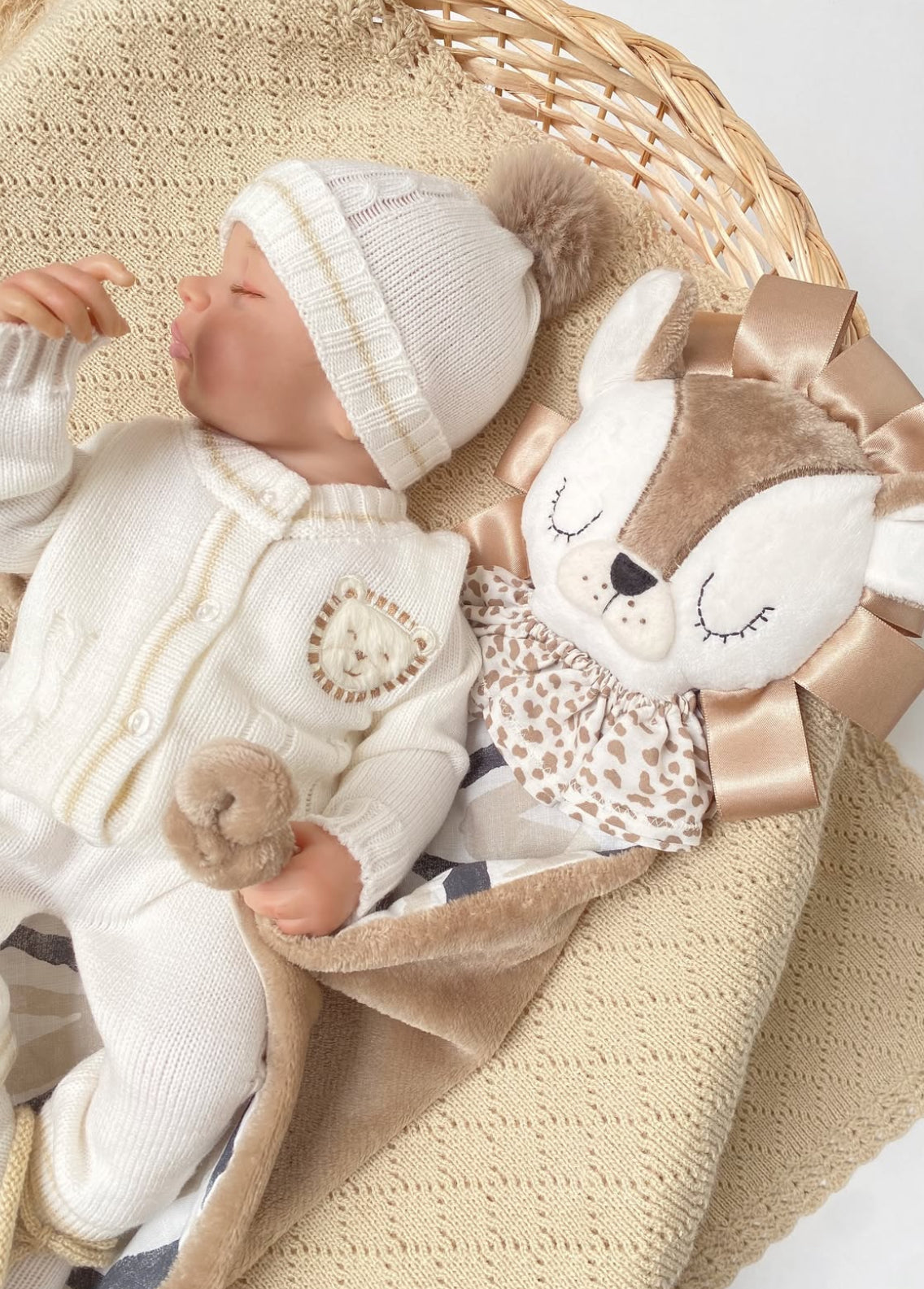 Set trenza leon arena  RN