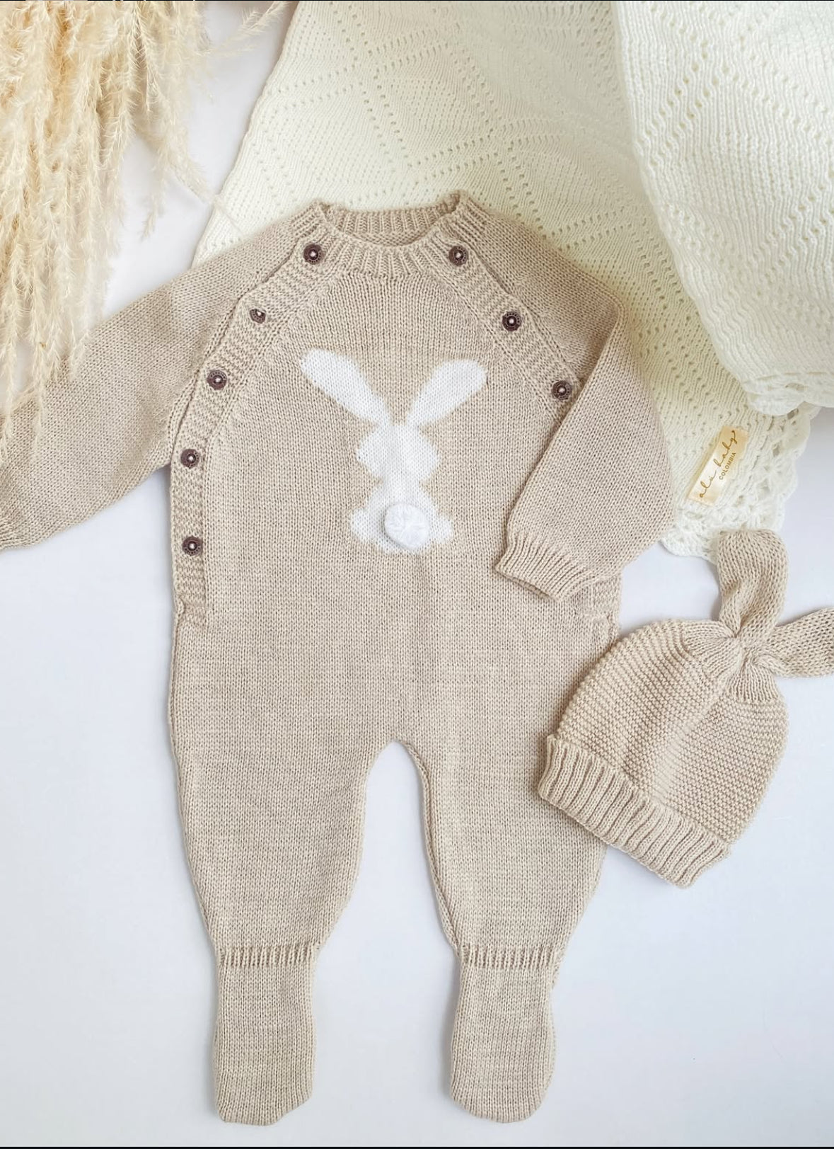 Enterizo camel blanco