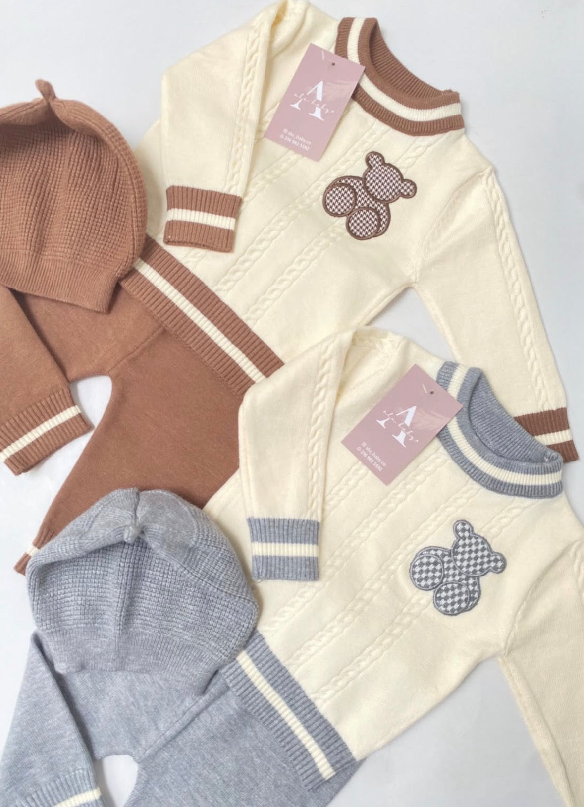Conjunto oso Milan  miel