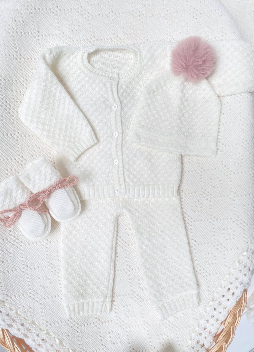 Set nube RN hueso + palo de rosa