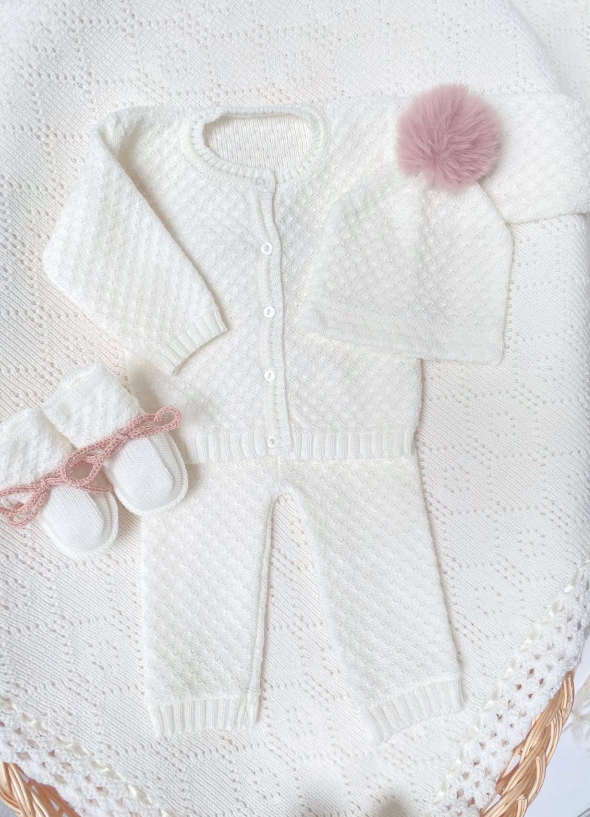 Set nube RN hueso + palo de rosa