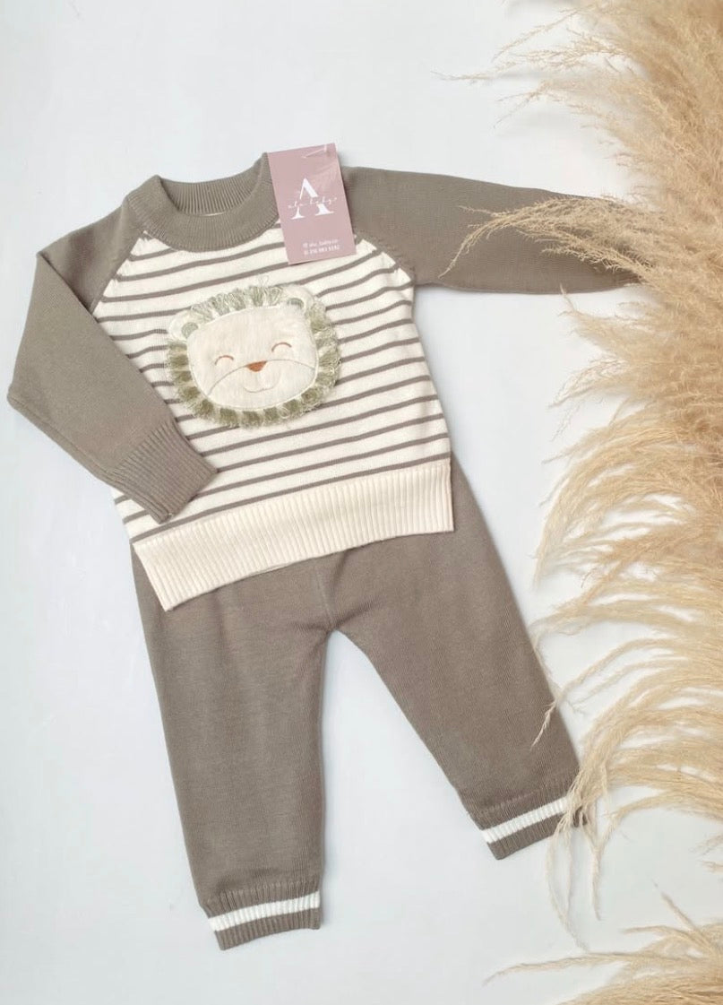 Conjunto de  leon verde