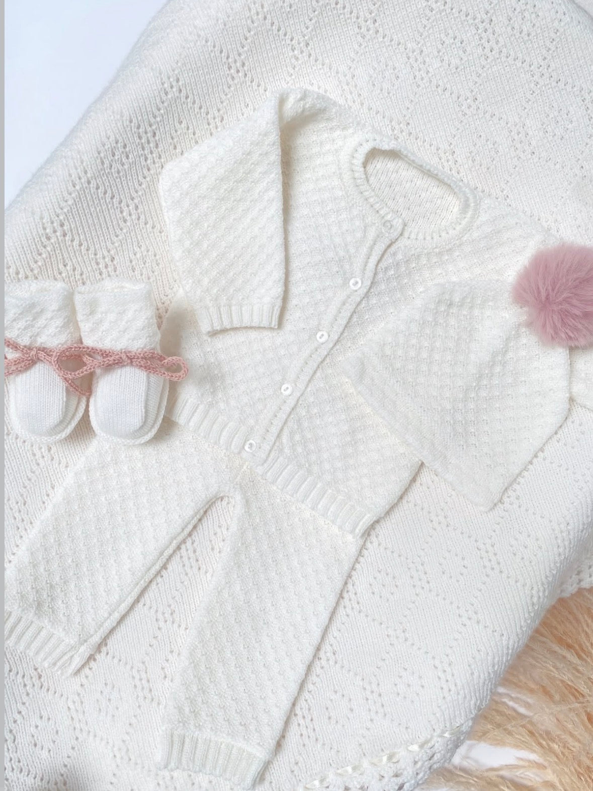 Set nube RN hueso + palo de rosa