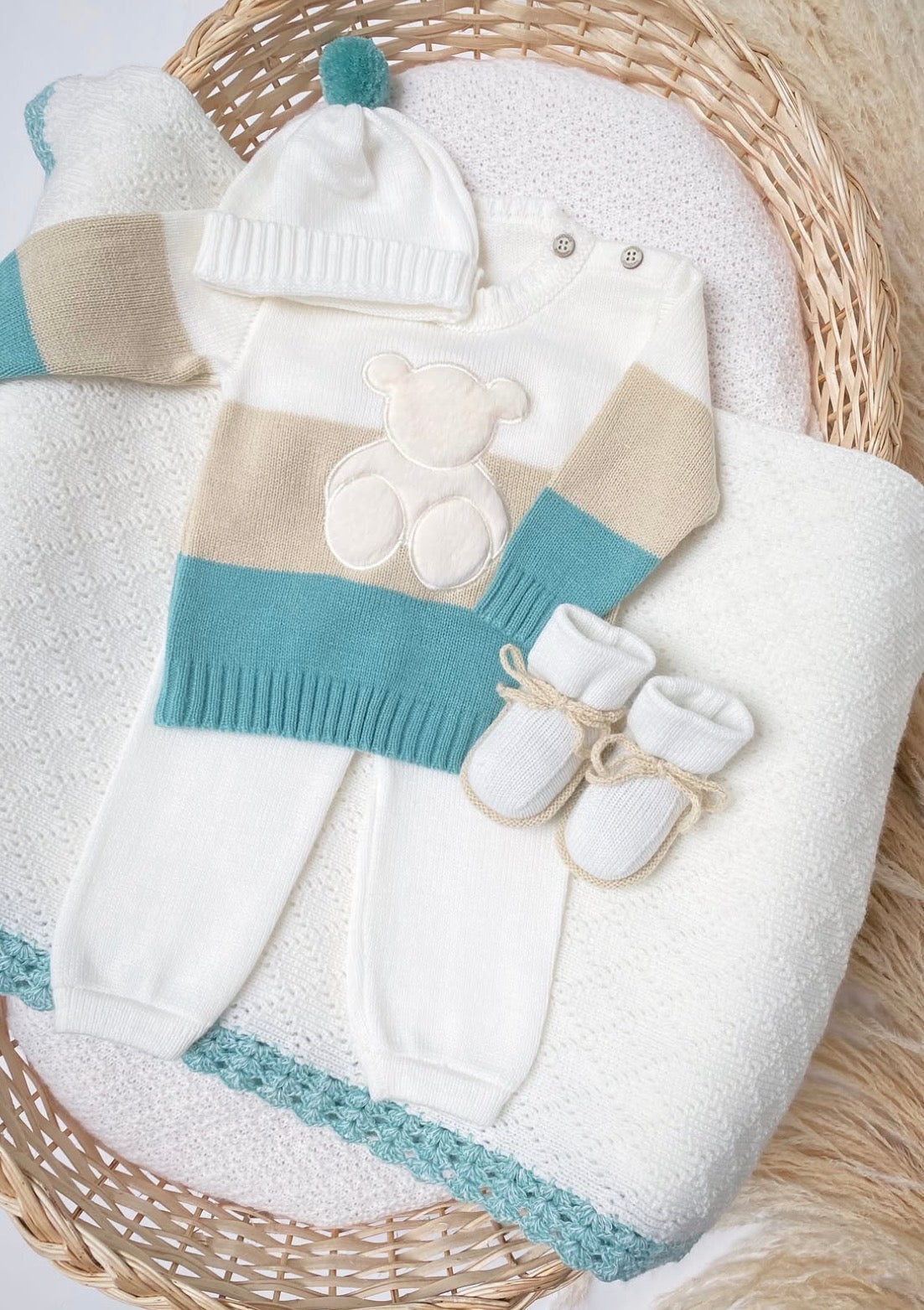 Set oso tres colores 1 a 4 meses