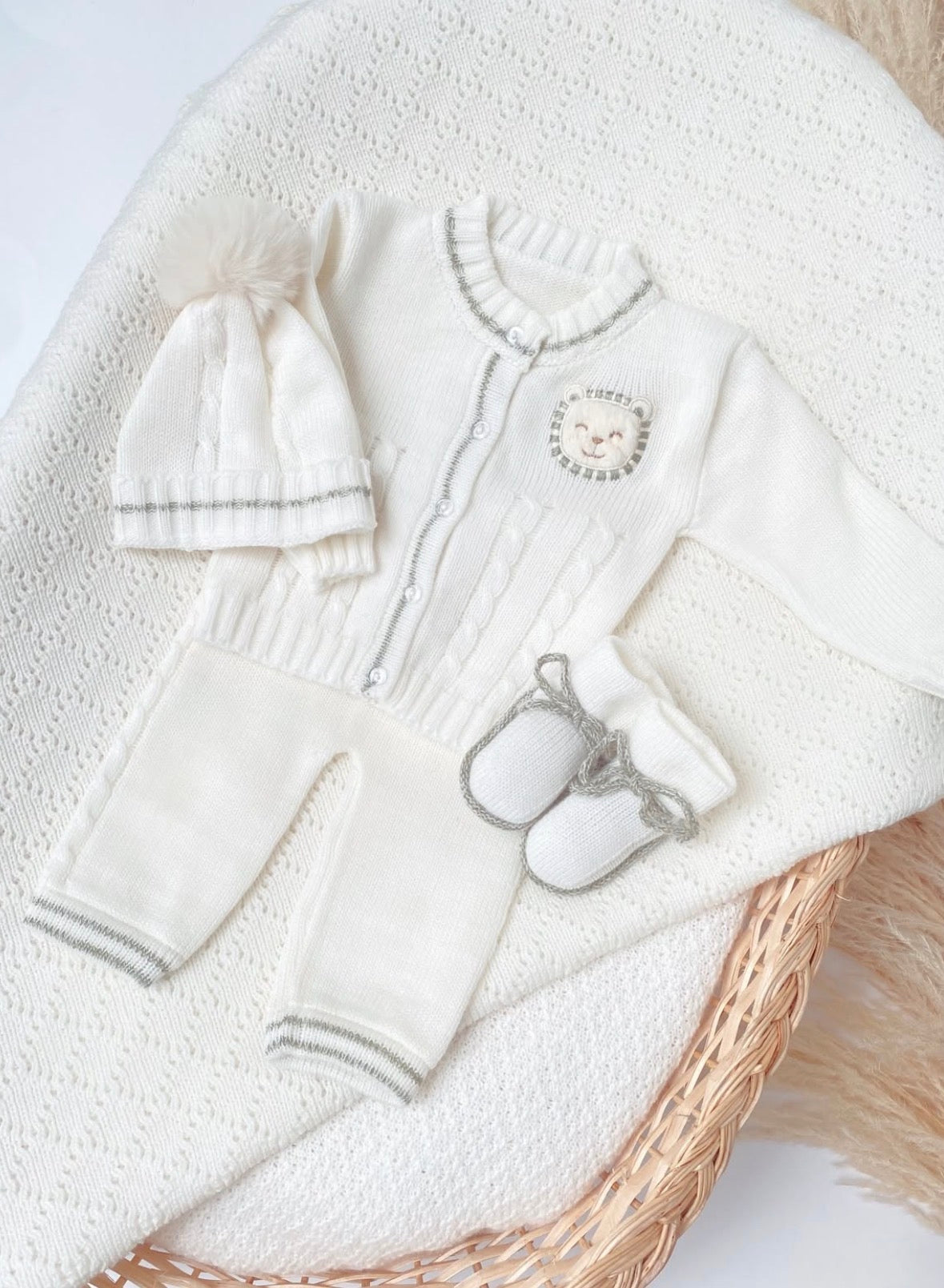 Set trenza leon laurel