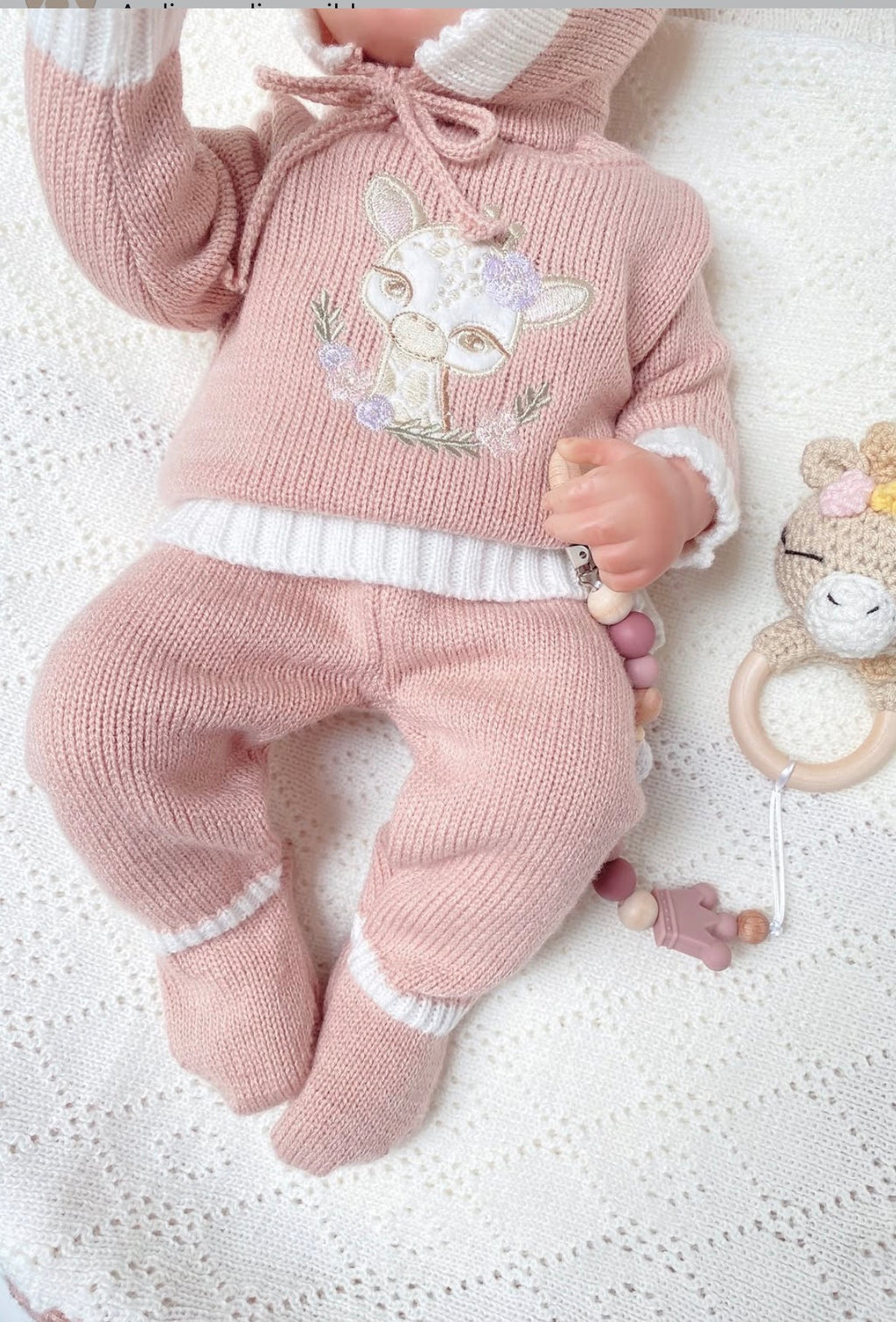 Set Andalucia jirafa, Palo de rosa con hueso  RN