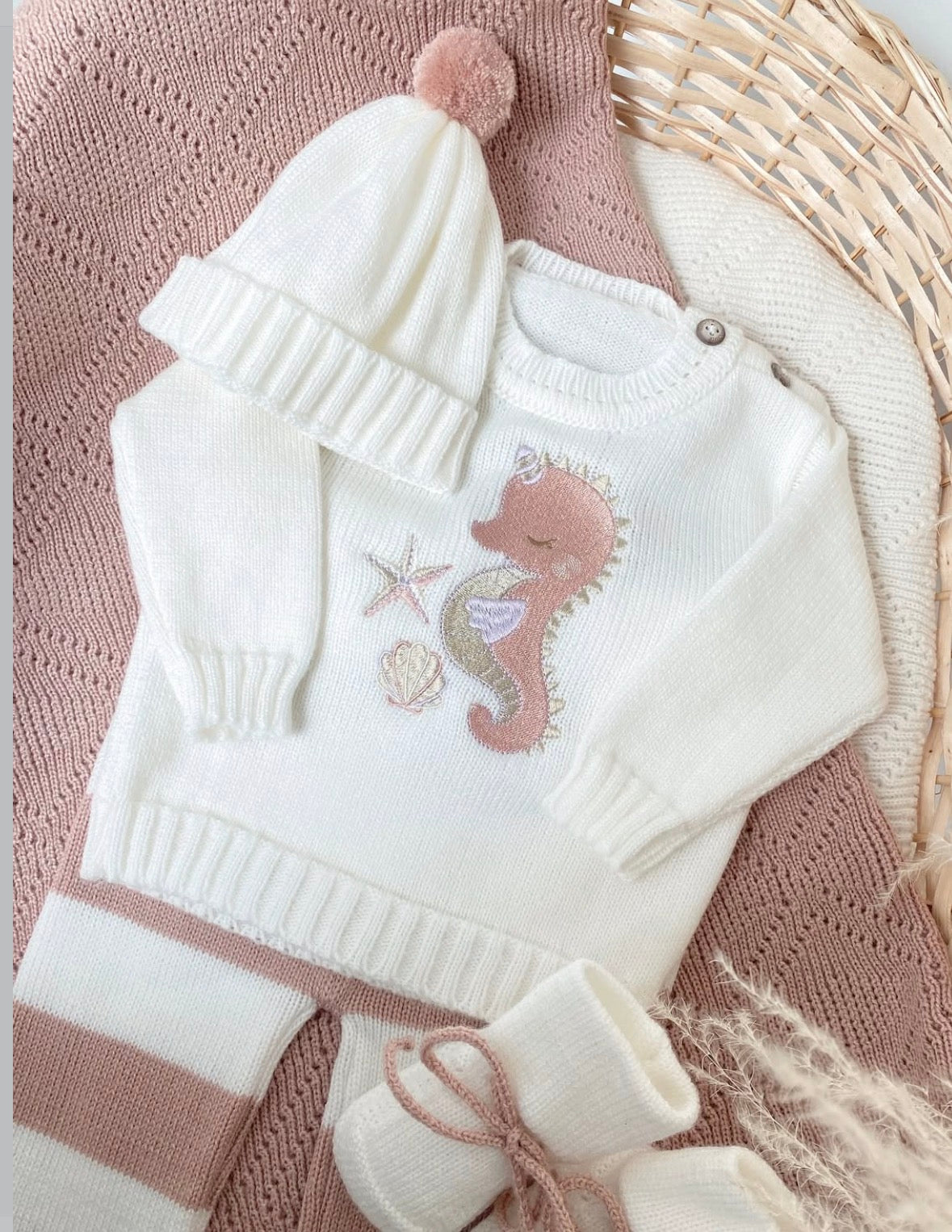 Set coral palo de rosa 1 a 4 meses