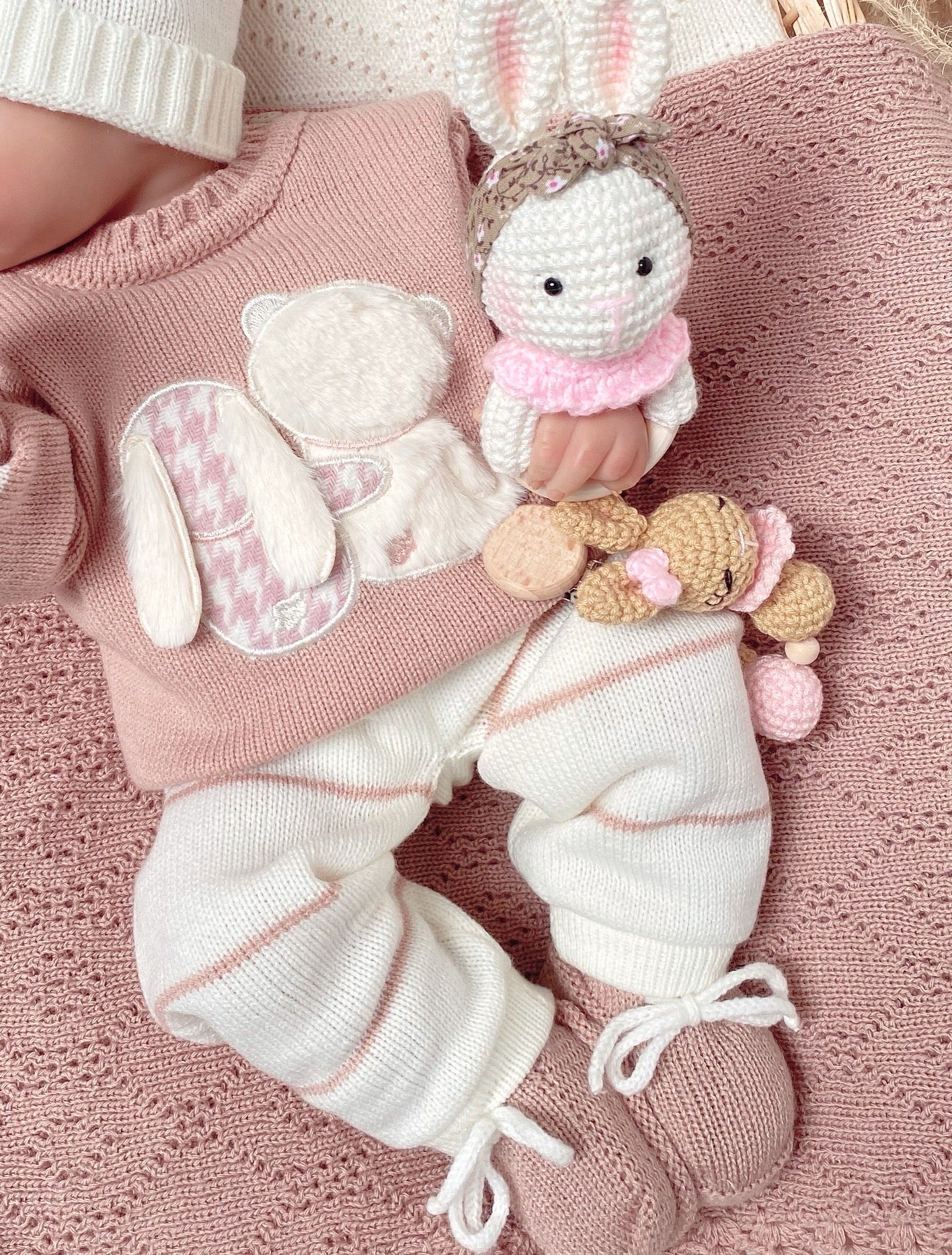 Set abrazo palo de rosa